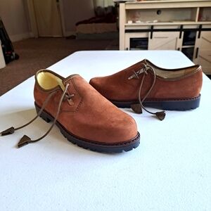 Schapuro Women's Loafer Leather Brown Shoes